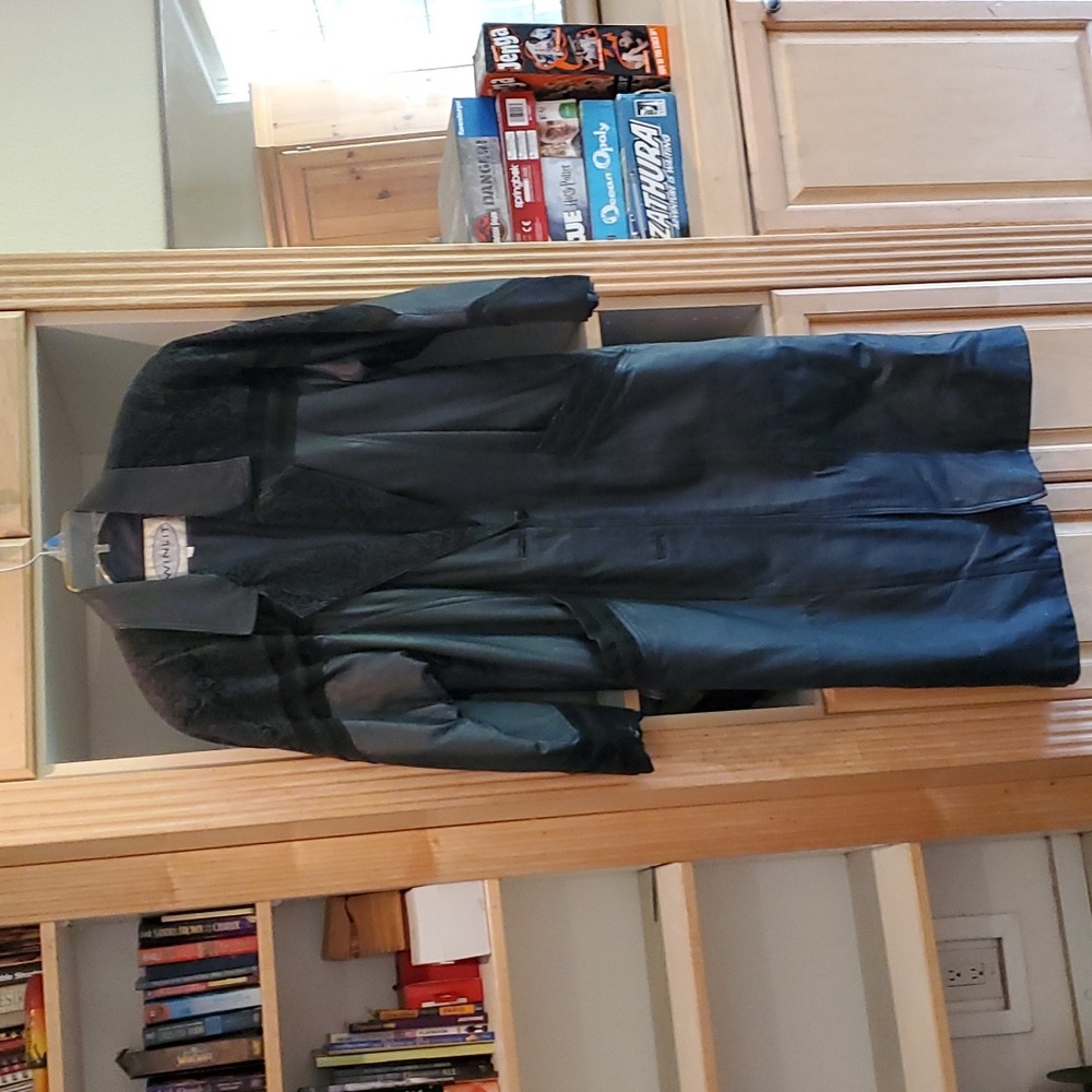 Long black jacket